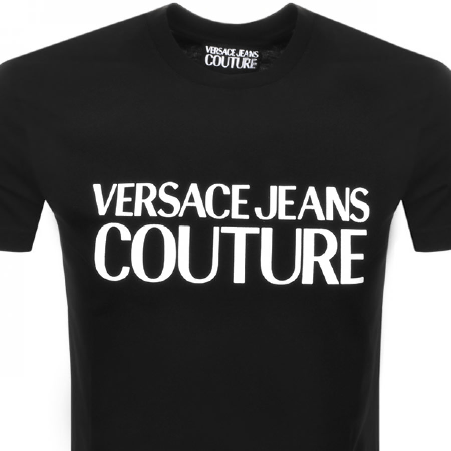 Alternative Image for ProductVersace Jeans Couture Logo T Shirt Black2